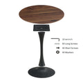 Tulip Dining Table ,Round, 80Cm Nature Wood, 1Pc Per Ctn Natural Wood Wash Mdf