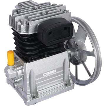 2Hp Air Compressor Head Pump 1.5Kw Air Compressor Pump Head Aluminium Piston Style 115Psi Silver Aluminium
