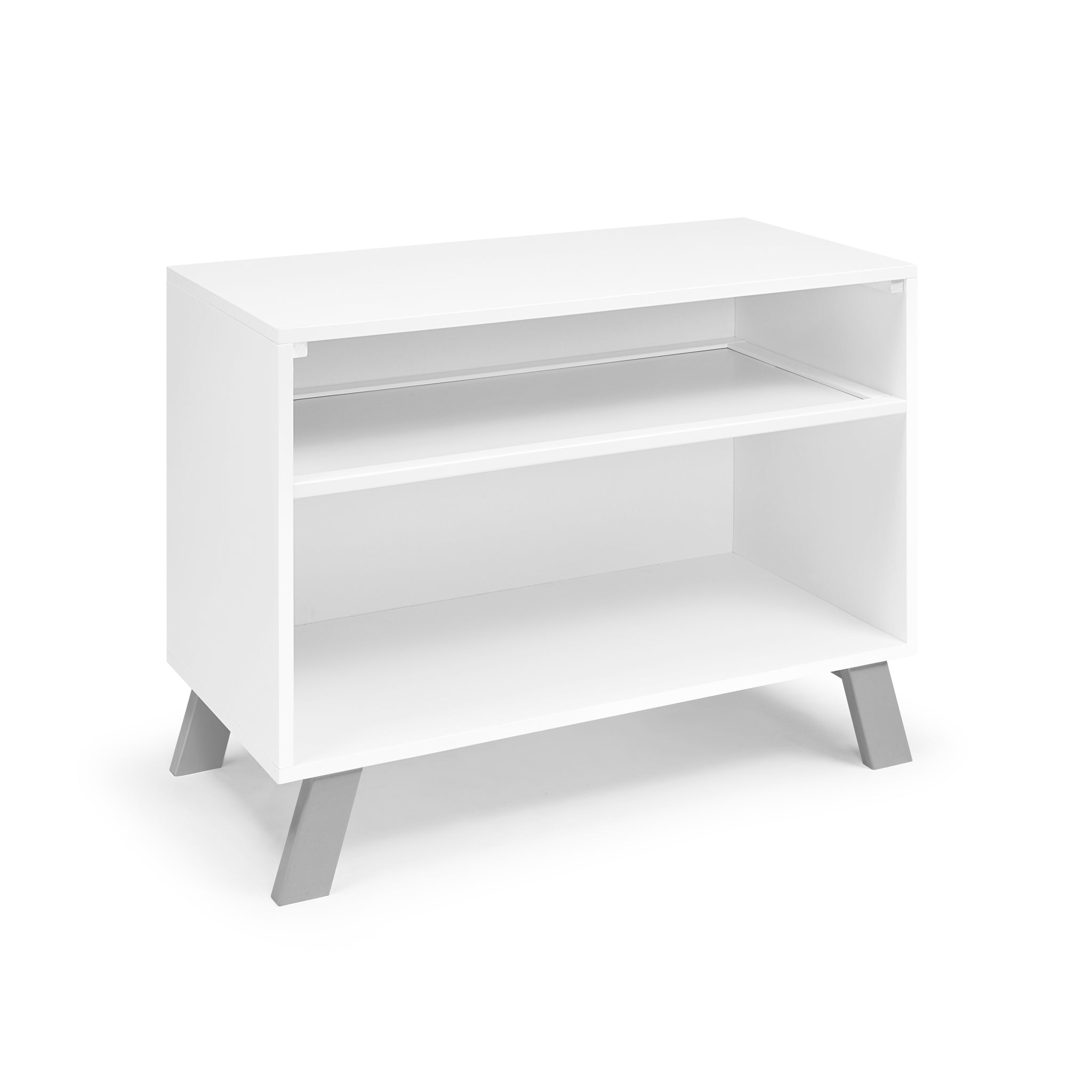 Livia Multi Purpose Changing Table White Gray white-solid wood