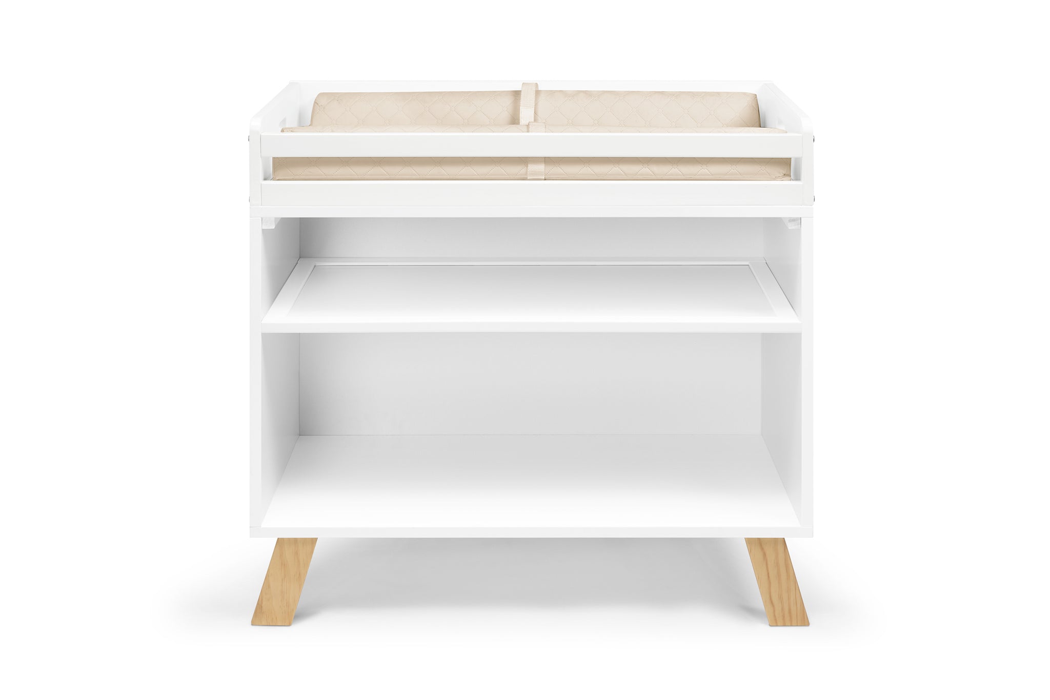 Livia Multi Purpose Changing Table White Natural white-solid wood