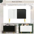 Modern Simple & Luxury Style Sideboard Particle black-particle board