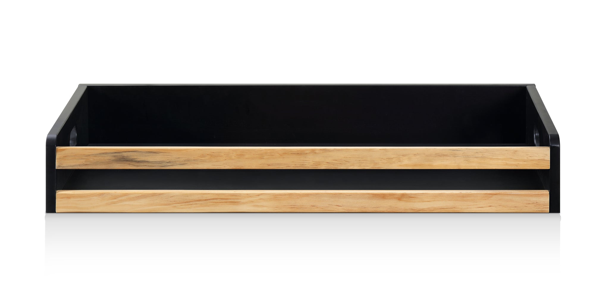 Livia Multi Purpose Changing Table Black Natural black-solid wood