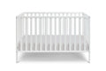 Palmer 3 In 1 Convertible Island Crib White White Solid Wood