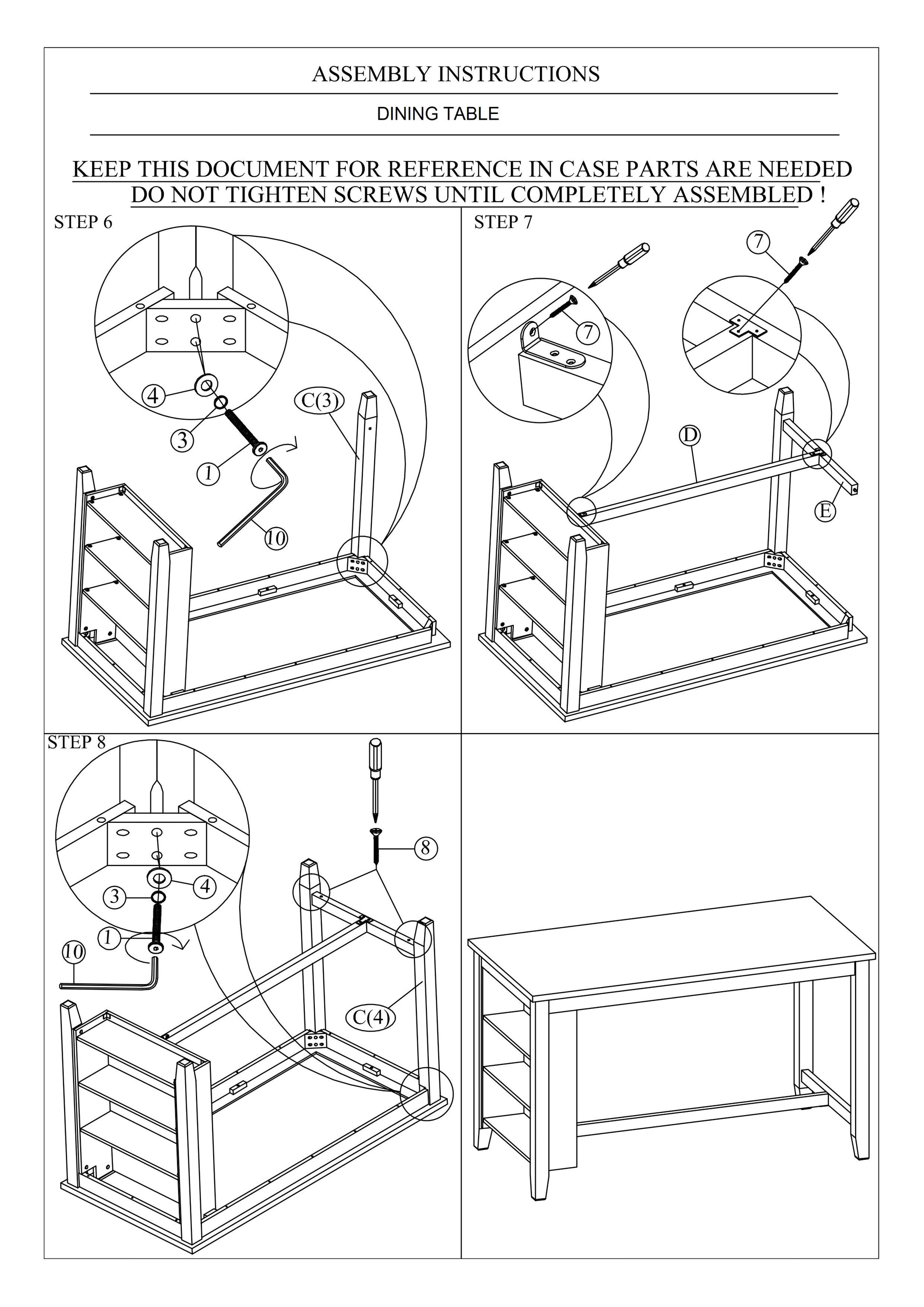 Modern Contemporary 5Pc Counter Height High Dining Table W Storage Shelves 4X High Chairs Wooden Kitchen Breakfast Table Dining Room Furniture Off White Solid Wood