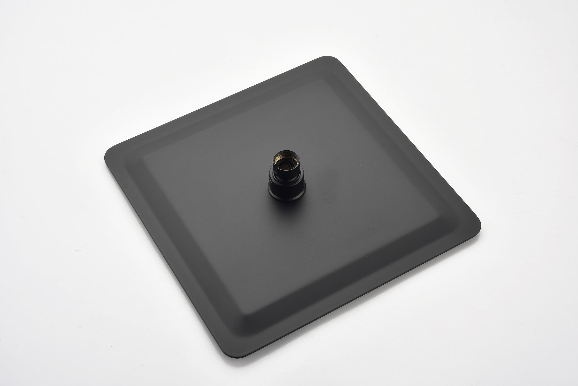 12" Rain Shower Head Systems Wall Mounted Shower On Site Matte Black Brass