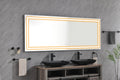 Ltl Needs To Consult The Warehouse Address84*32 Led Lighted Bathroom Wall Mounted Mirror With High Lumen Anti Fog Separately Control Dimmer Function White Aluminium