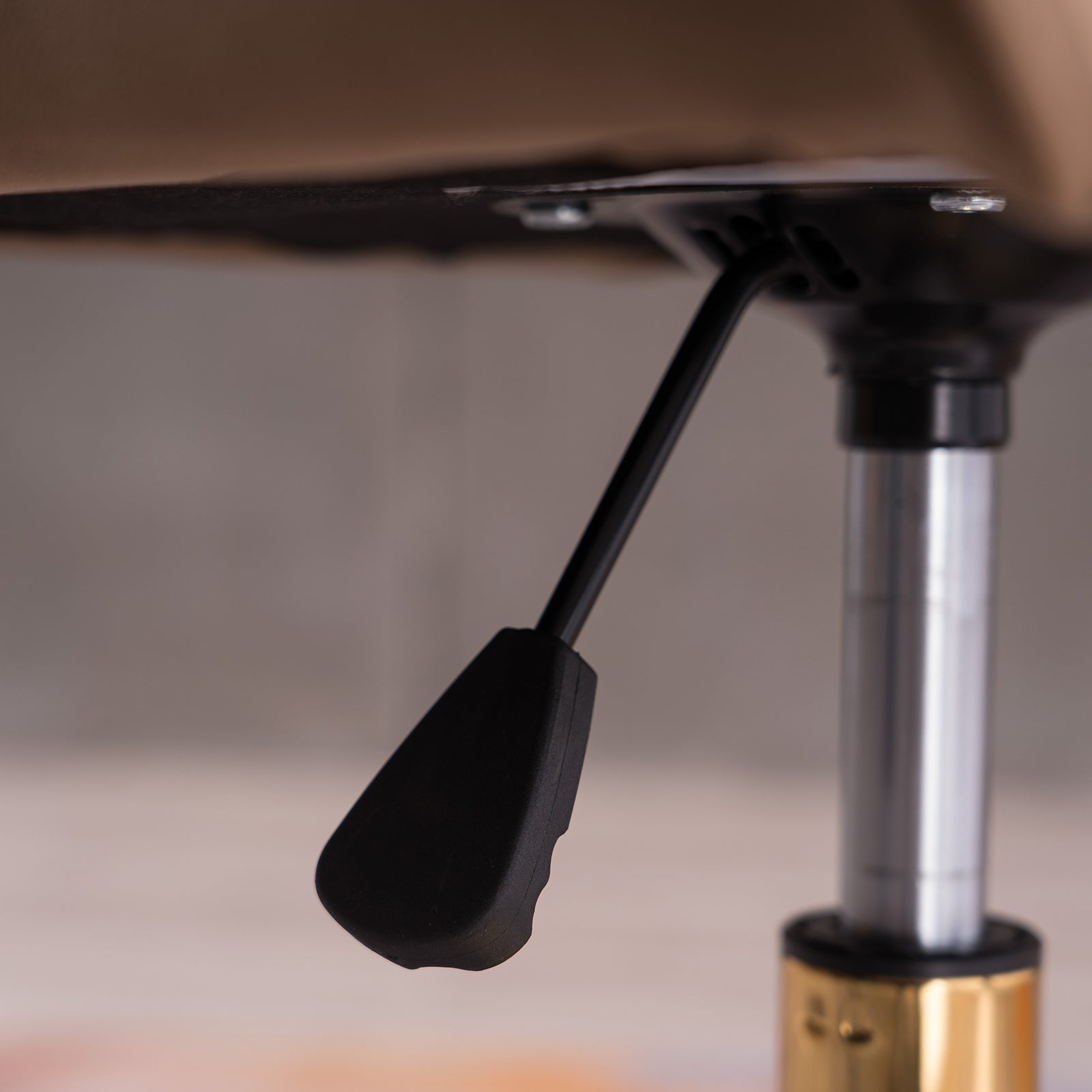 Modern Velvet Fabric Material Adjustable Height 360 Revolving Home Office Chair With Gold Metal Legs And Universal Wheels For Indoor,Yellow Yellow Foam Velvet