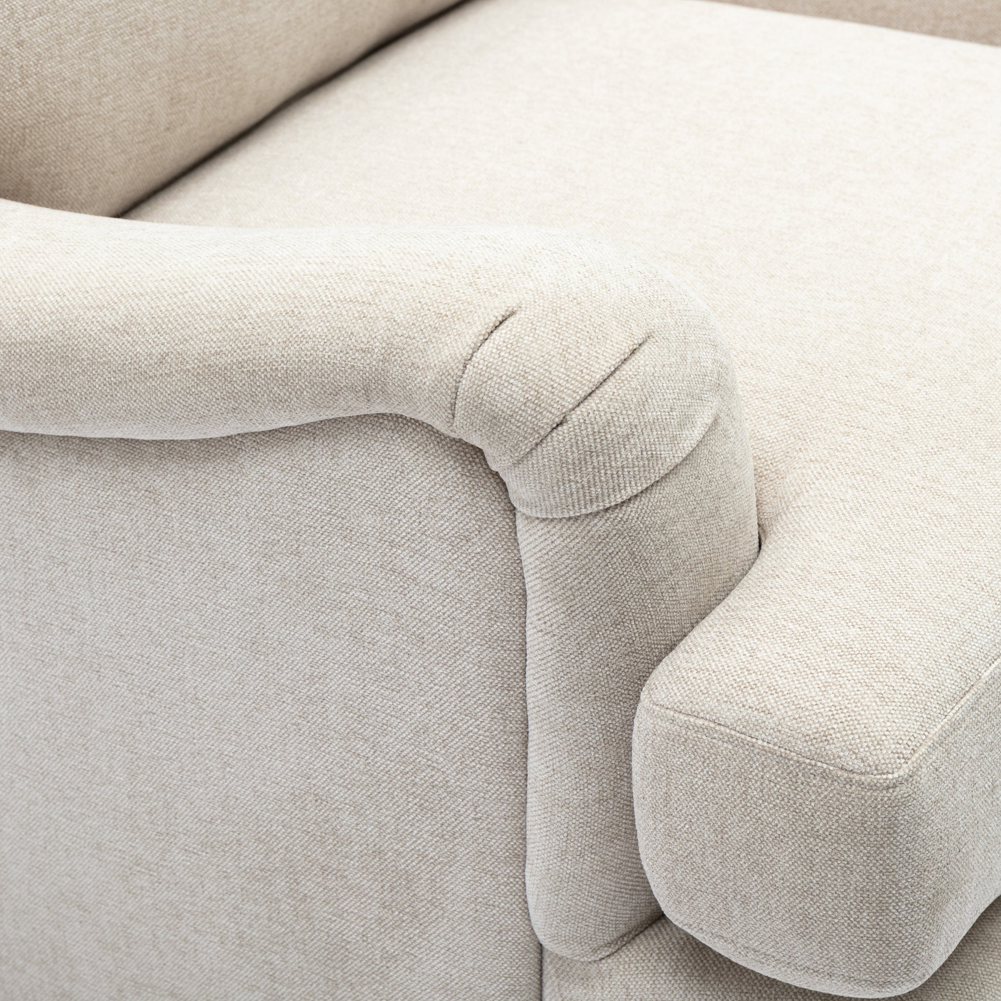 Candor Arm Chair Sea Oat Light Beige Foam Polyester