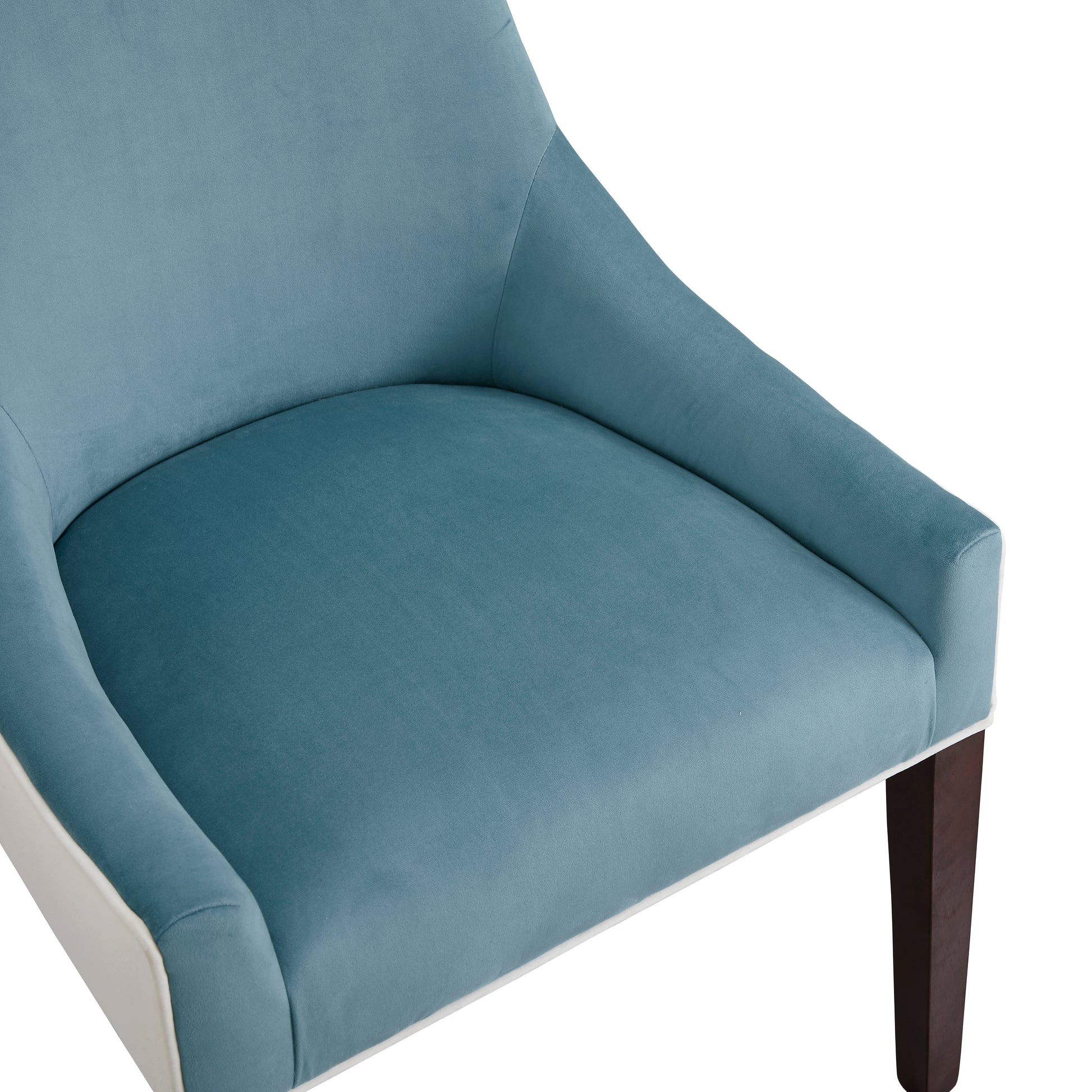 Jackson Upholstered Dining Chair Seafoam Multicolor Foam Polyester