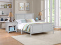 Connelly Reversible Panel Full Bed Gray Rockport Gray gray-solid wood