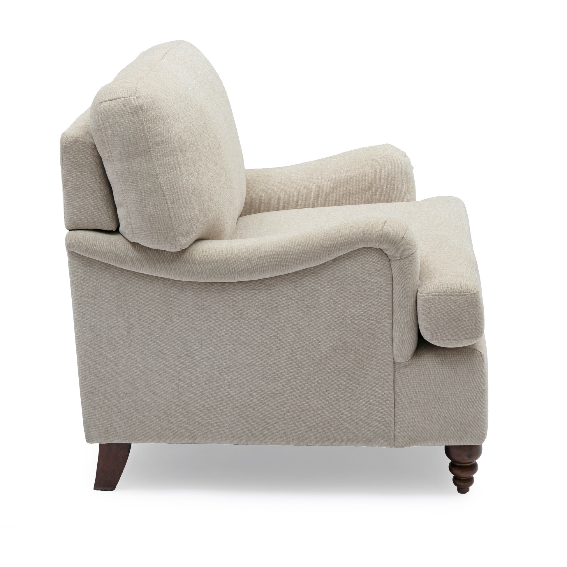 Candor Arm Chair Sea Oat Light Beige Foam Polyester
