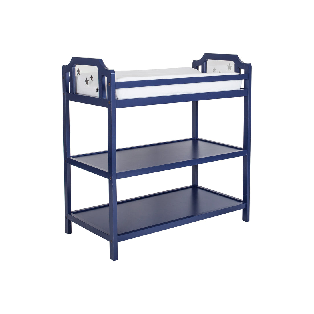 Celeste Changing Table Navy Blue Navy Blue Solid Wood