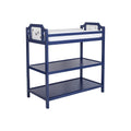 Celeste Changing Table Navy Blue Navy Blue Solid Wood