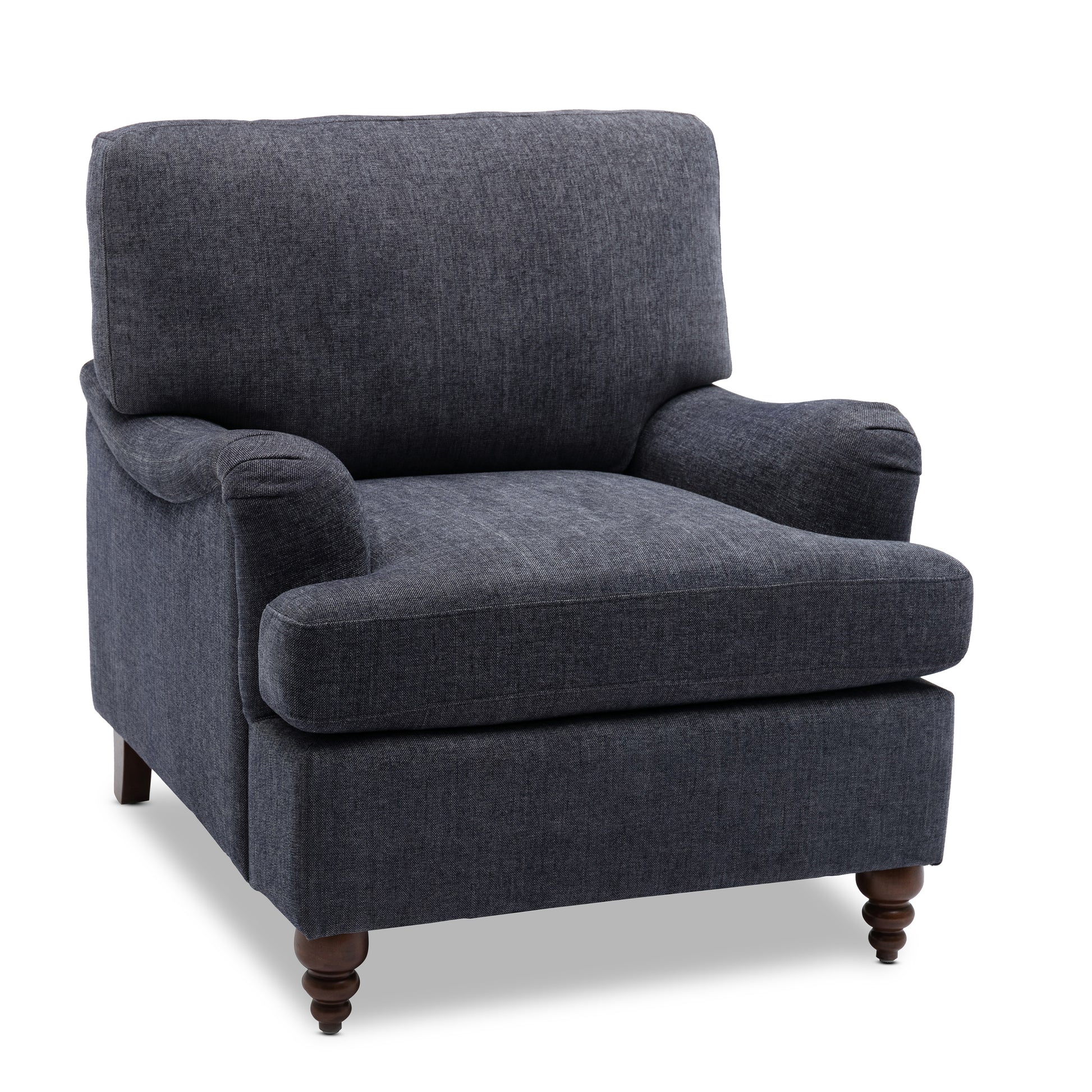 Candor Arm Chair Navy Navy Foam Polyester