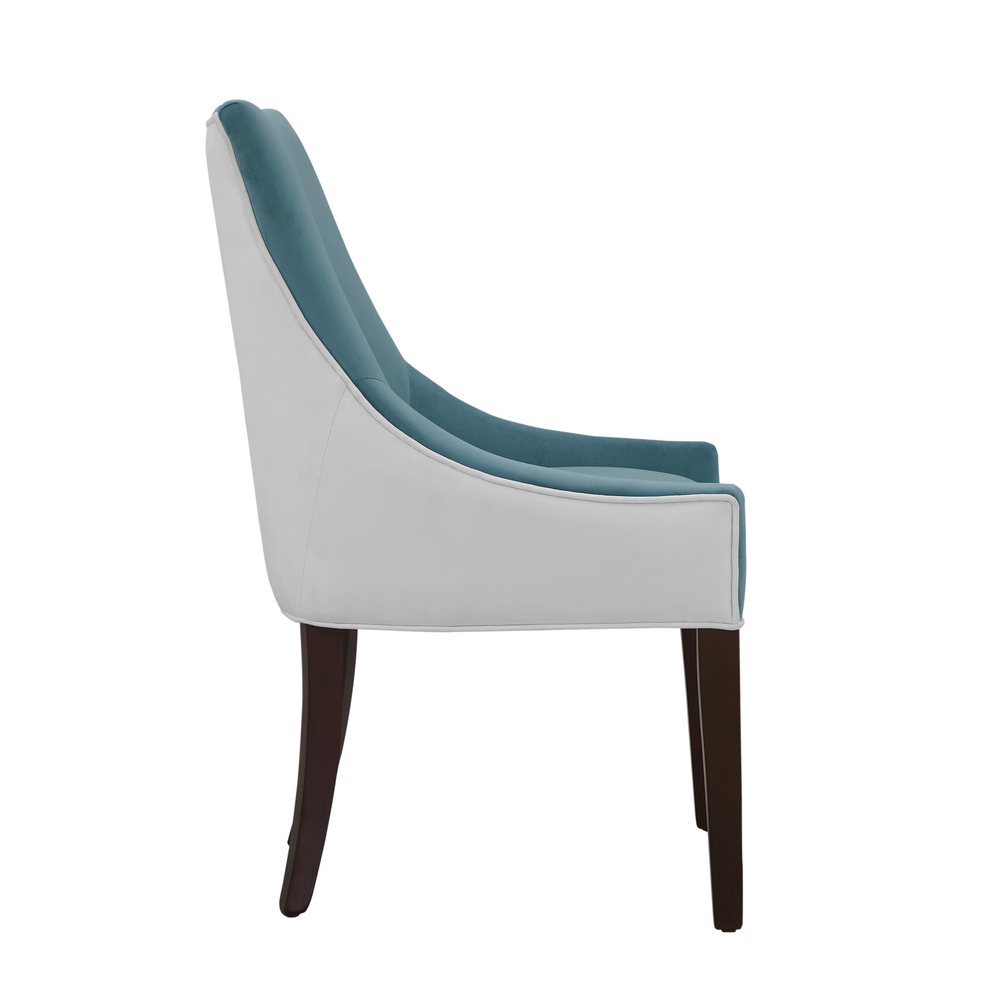 Jackson Upholstered Dining Chair Seafoam Multicolor Foam Polyester