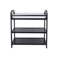 Celeste Changing Table Black Black Solid Wood