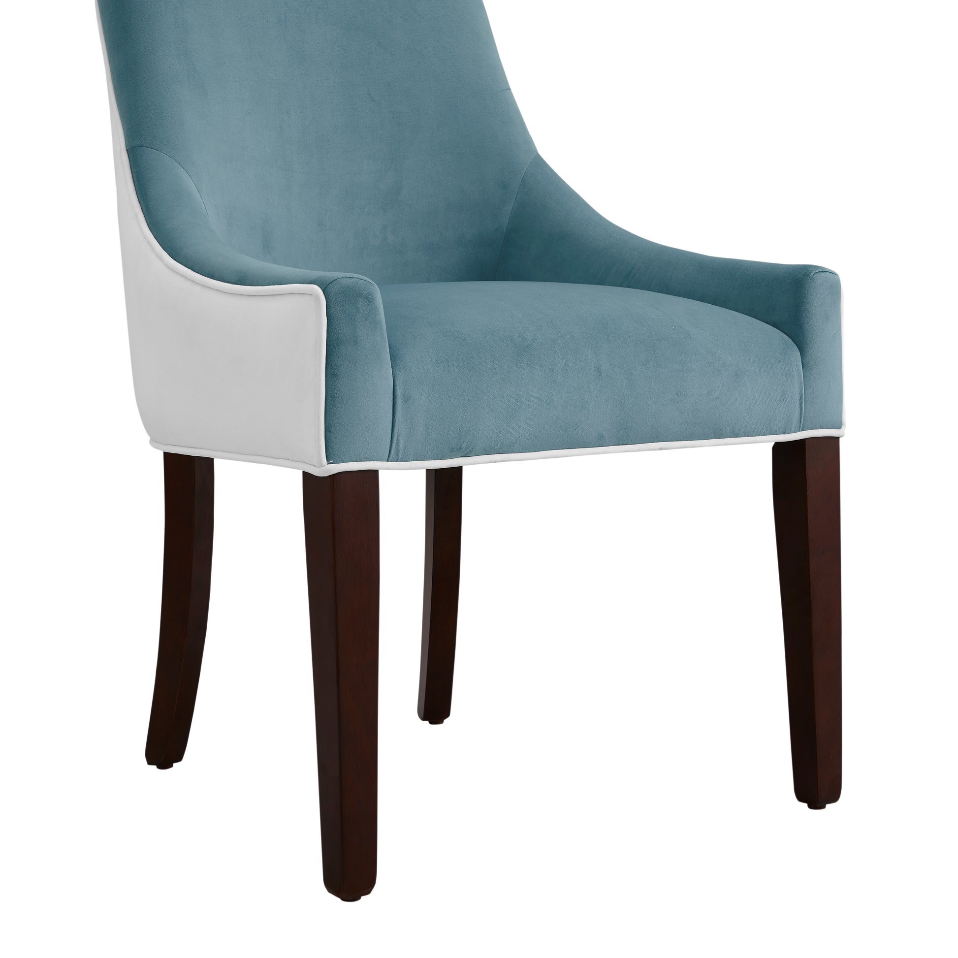 Jackson Upholstered Dining Chair Seafoam Multicolor Foam Polyester