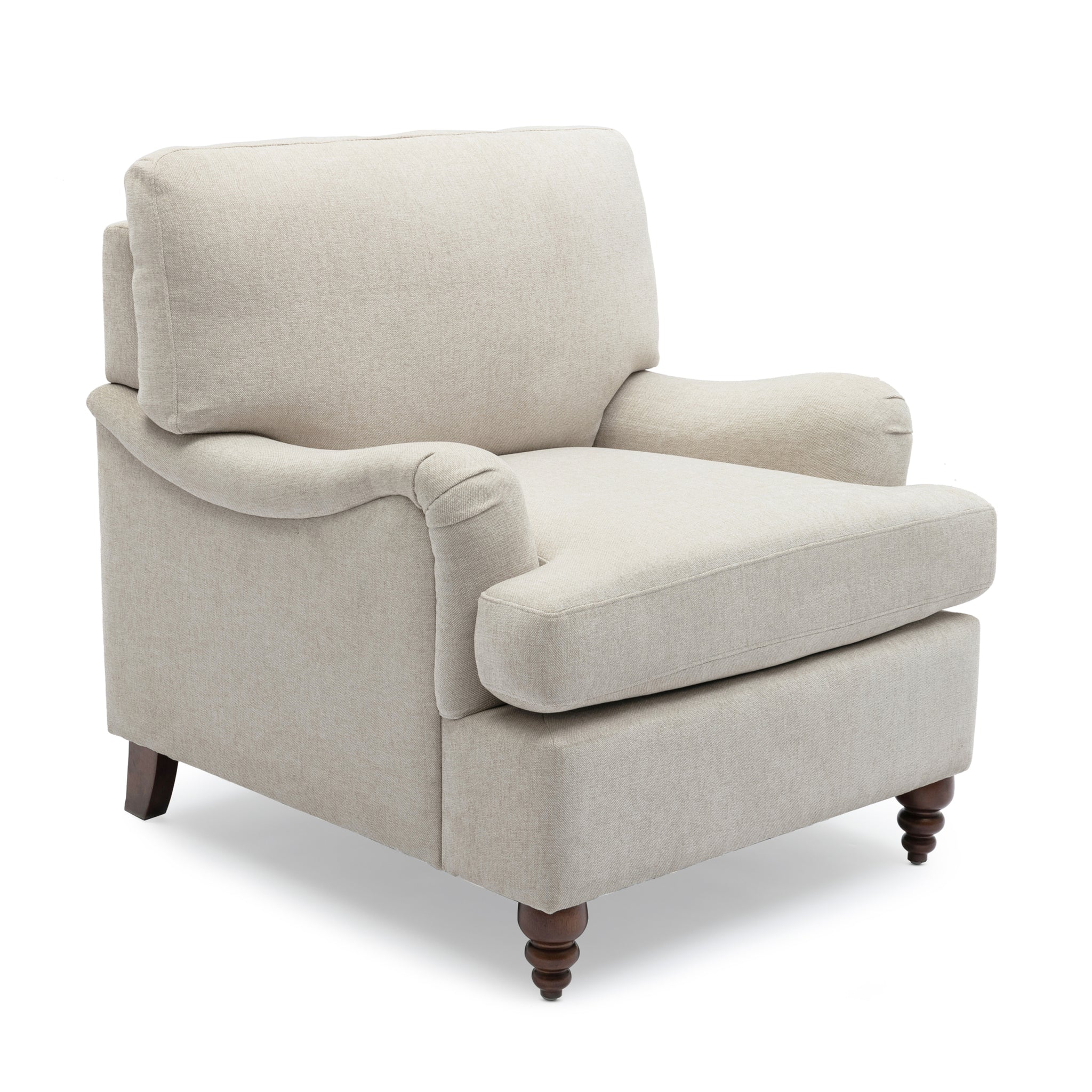 Candor Arm Chair Sea Oat light beige-foam-polyester