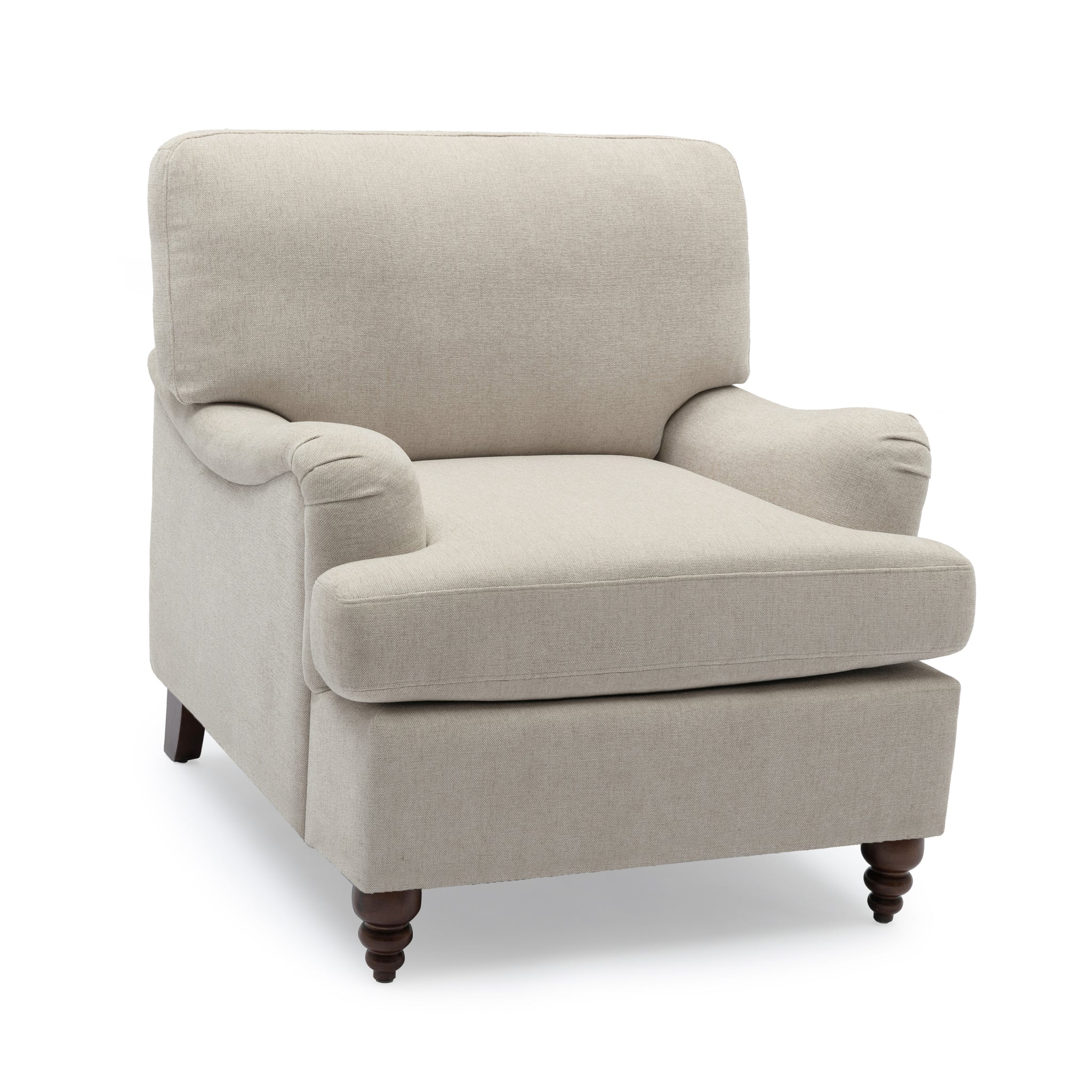 Candor Arm Chair Sea Oat light beige-foam-polyester