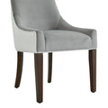 Jackson Upholstered Dining Chair Smoke Multicolor Foam Polyester