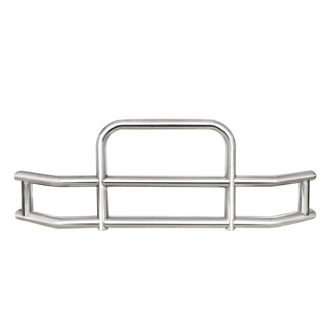Stainless Steel Integrated Deer Guard Bumper S76Y750 chrome-stainless steel
