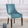 Jackson Upholstered Dining Chair Seafoam Multicolor Foam Polyester