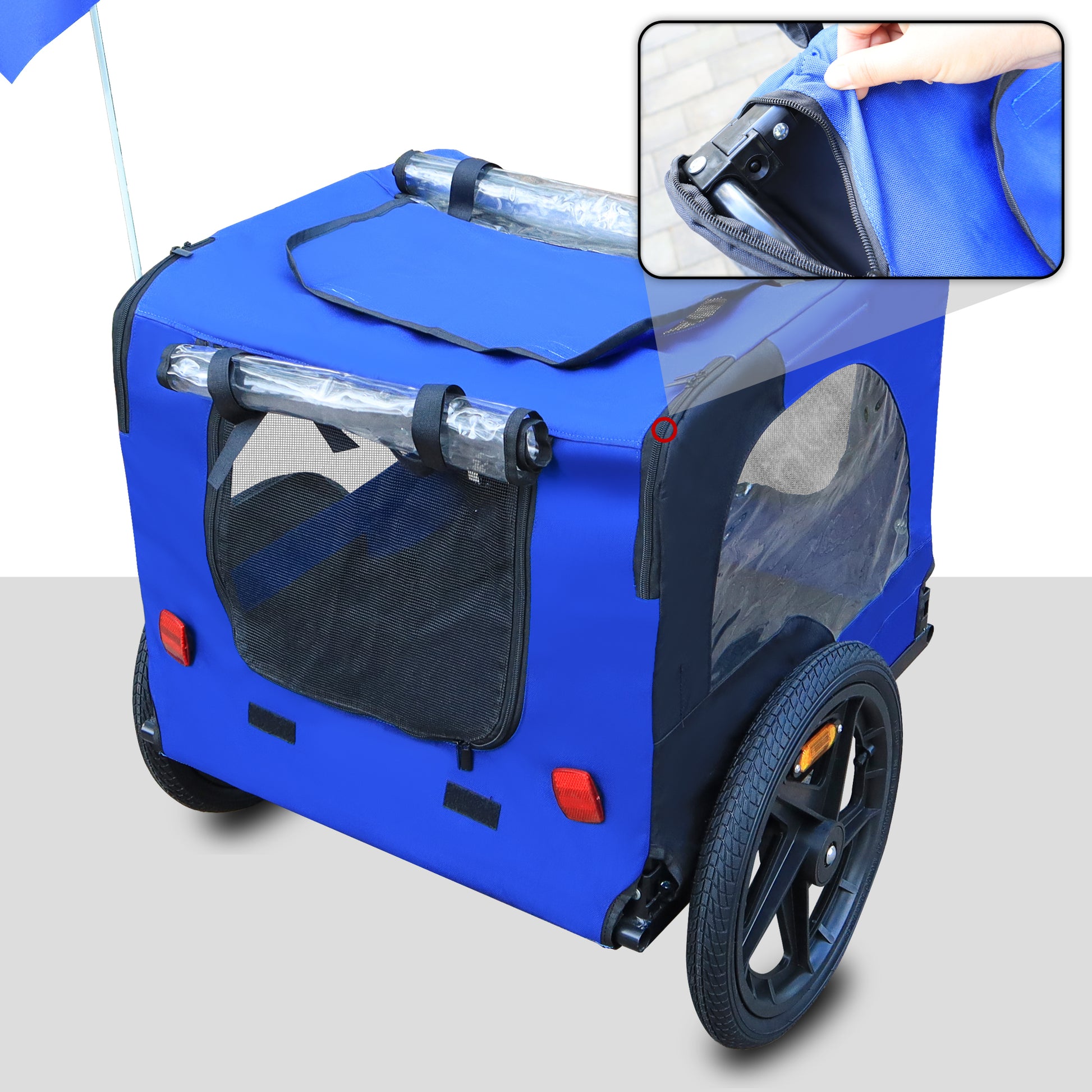 Blue High Quality 16 inch air wheel Pet Bike