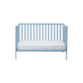 Palmer 3 In 1 Convertible Island Crib Baby Blue Baby Blue Solid Wood