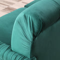 2229,Dark Green Chesterfield 3 Seater ,Modern Sofa Dark Green Velvet