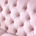 Chesterfield Sofa 3 Seater ,Modern Sofa,Pink Color Pink Velvet