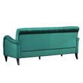 2229,Dark Green Chesterfield 3 Seater ,Modern Sofa Dark Green Velvet