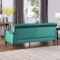 2229,Dark Green Chesterfield 3 Seater ,Modern Sofa Dark Green Velvet