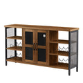 Industrial Wine Bar Cabinet, Liquor Storage