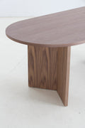 Wood Dining Table Kitchen Table Small Space Dining Table Walnut Desk Top Walnut Foam Mdf