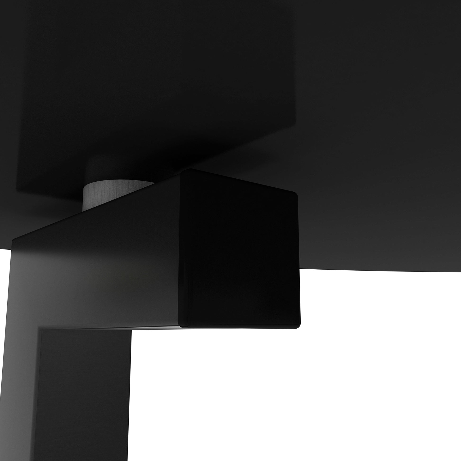 35.5'' Round Whole Black Coffee Table, Clear Coffee Table Modern Side Center Tables For Living Room Living Room Furniture Black Glass