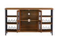 Industrial Wine Bar Cabinet, Liquor Storage