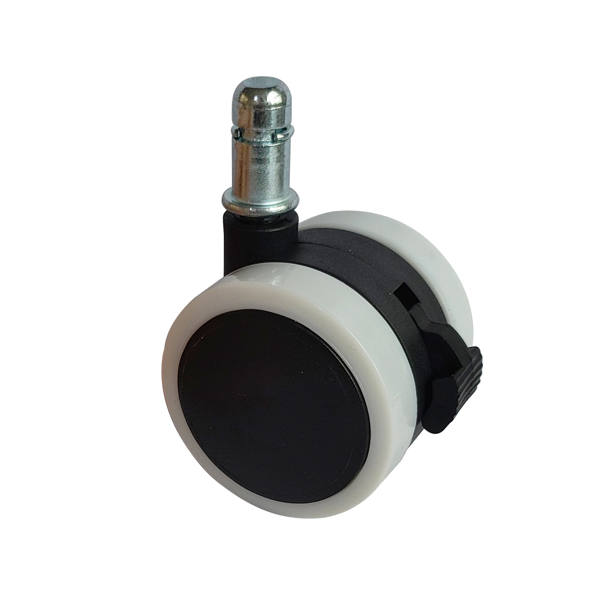 Adjustable Height Black Tempered Glass Table Desk Table With Lockable Wheels Adjustable Range 24.2 " 32.7 " Transparent Glass