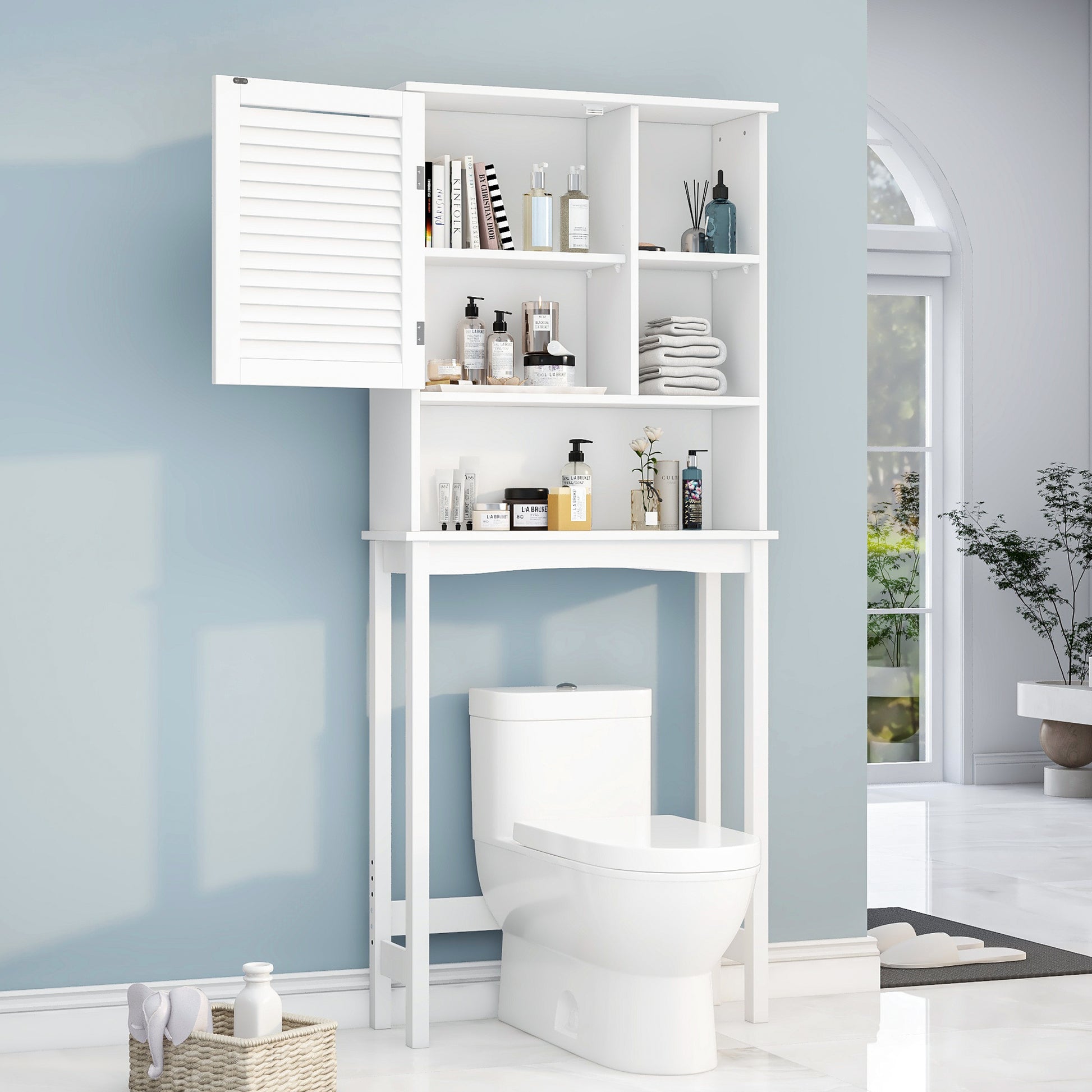 Home Over The Toilet Shelf Bathroom Storage Space