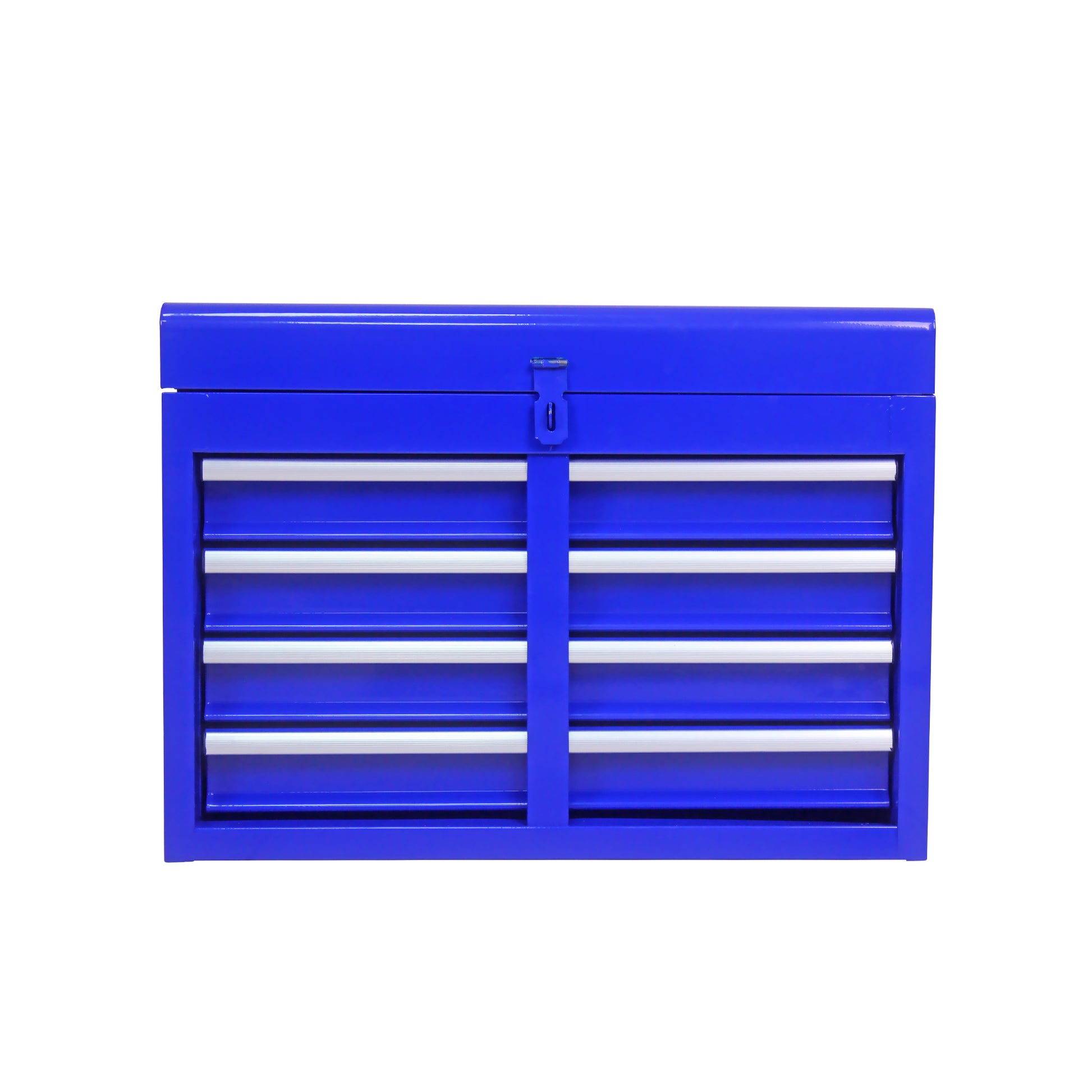 Detachable 5 Drawer Tool Chest with Bottom Cabinet and blue-metal