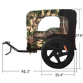 Camouflage Foldable Bicycle Trailer Bike Trailer