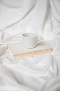 5 Piece White Microplush And Bamboo Split King Hypoallergenic Sheet Set White Microfiber