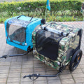 Camouflage Foldable Bicycle Trailer Bike Trailer