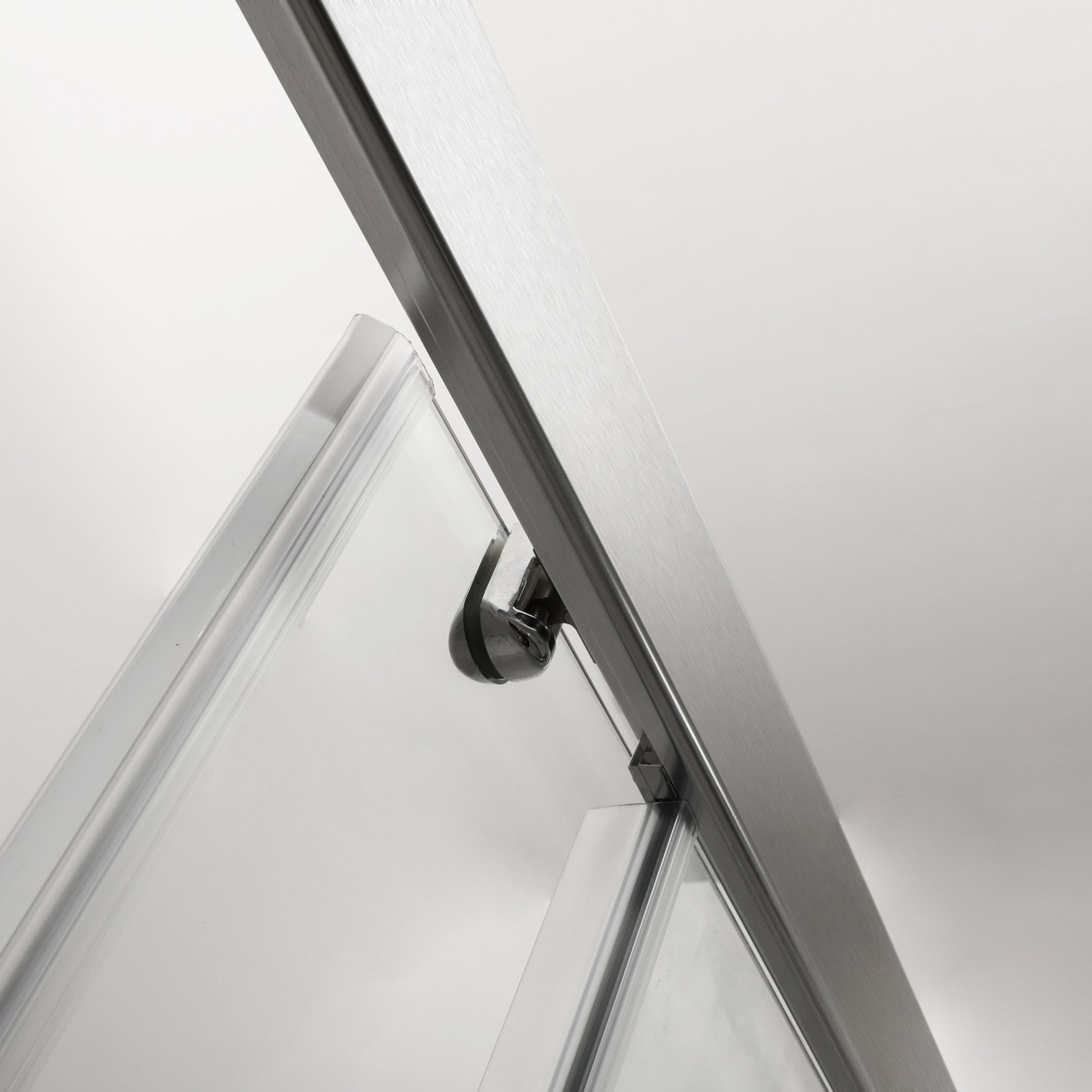 ELEGANT Sliding Shower Door 48 W x 72 H, Semi-Frameless Shower Doors ELEGANT Sliding Shower Door 48 W x 72 H, Semi-Frameless Shower Doors