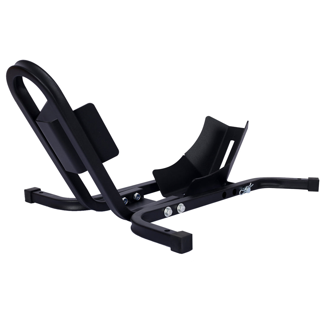 Motorcycle Front Tire Chock, 1200 Lbs Heavy Duty Wheel Stand, Black Motorbike Front Chock For 17" 21" Wheels, High Grade Steel Trailer Stand Black Steel