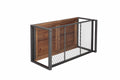 Console Coffee Table With A Natural Reclaimed Wood Finish, For Living Room Natural Solid Wood