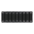Metal Base Upholstered Bench For Bedroom For Entryway Black Pu