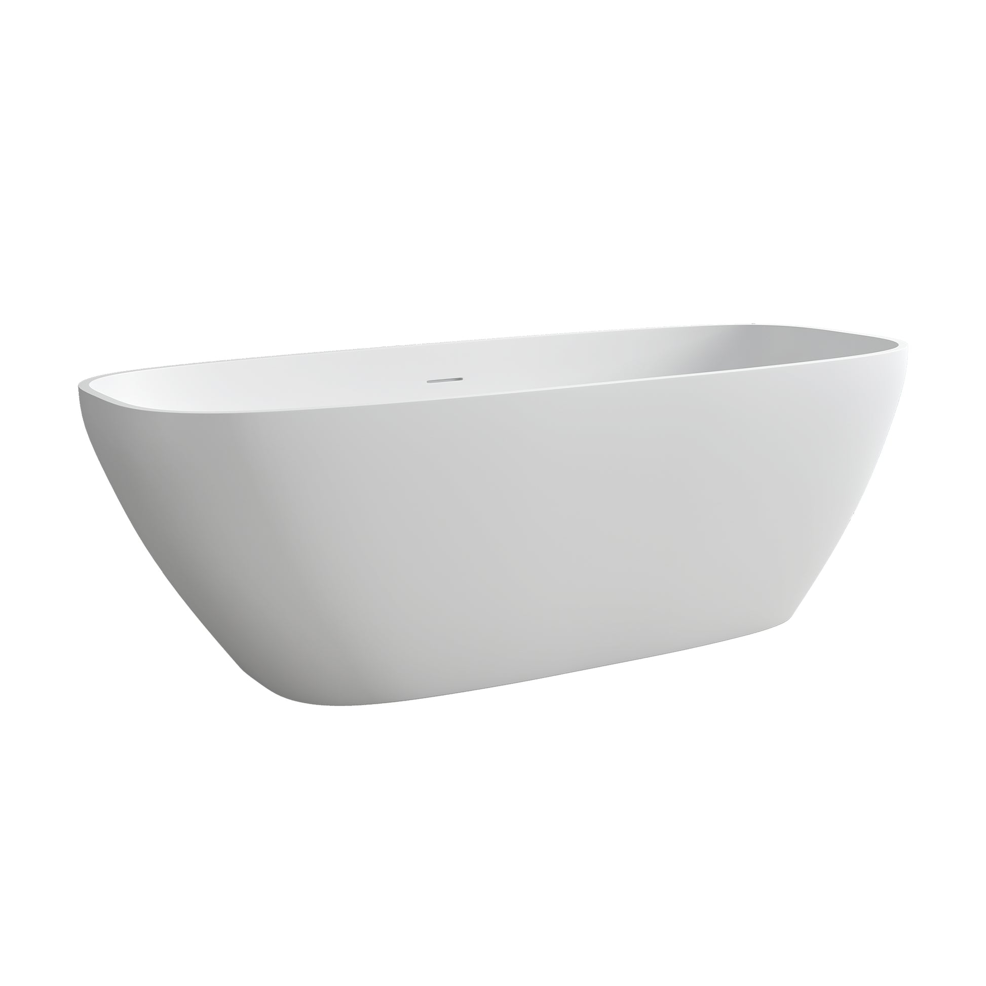 1700mm solid surface bathtub for bathroom white-solid surface