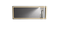 96In. W X36 In. H Frameless Led Single Bathroom Vanity Mirror In Polished Crystal Bathroom Vanity Led Mirror With 3 Color Lights Mirror For Bathroom Wall Gold Aluminium