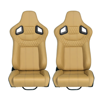 Racing Seat Brown Vinyl