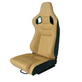 Racing Seat Brown Vinyl